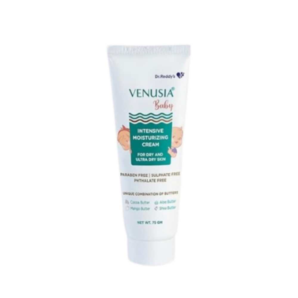 Dr. Reddy's Venusia Baby Intensive Moisturizing Cream | For Dry & Ultra-Dry Skin | Paraben & Sulphate-Free