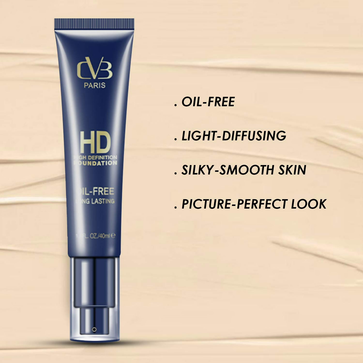 CVB C17 Hd High Definition Full Coverage Foundation Shades 03