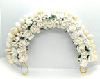 White Rose Hair Gajra