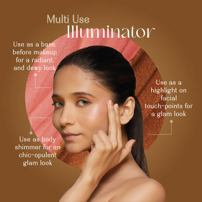 LoveChild By Masaba Gupta Caramel Custard Bronze Face Illuminator