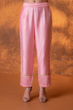 Juniper Peach Bloom Tassel Kurta Co-Ord - Distacart