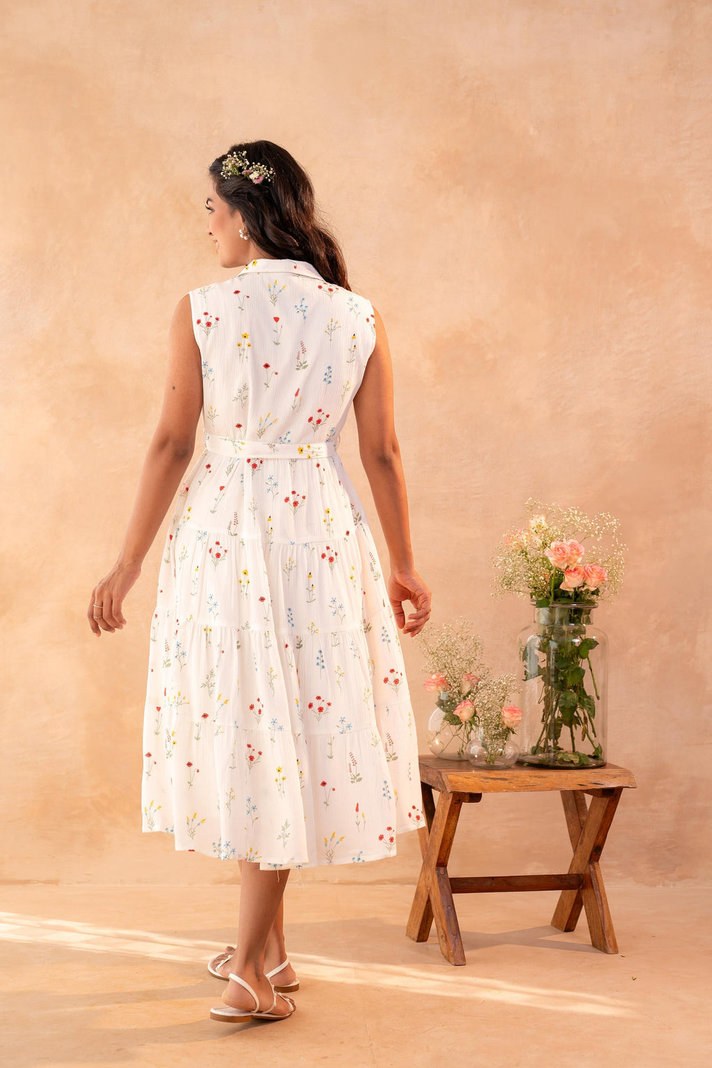 Juniper Whisper Bloom Summer Dress - Distacart
