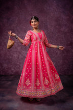 Juniper Gulnaar Heritage Anarkali - Distacart