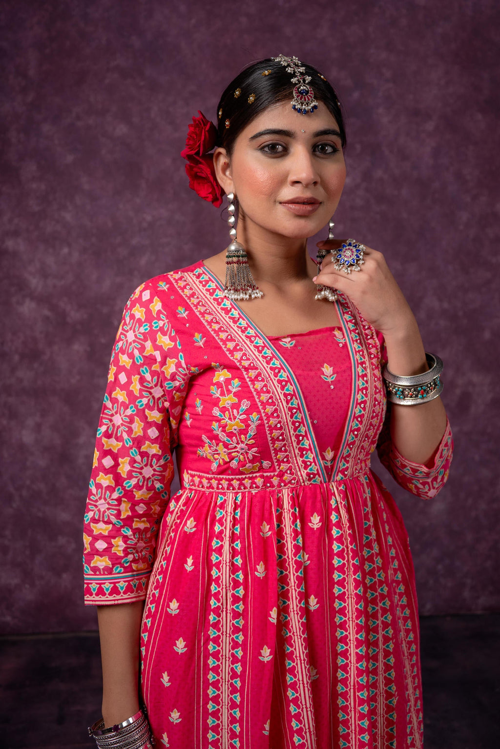 Juniper Gulnaar Heritage Anarkali - Distacart