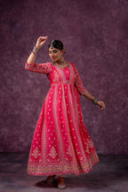 Juniper Gulnaar Heritage Anarkali - Distacart