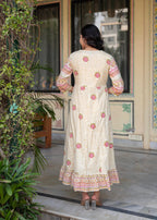 Juniper Women Printed Floral Fit & Flared Dress - Distacart