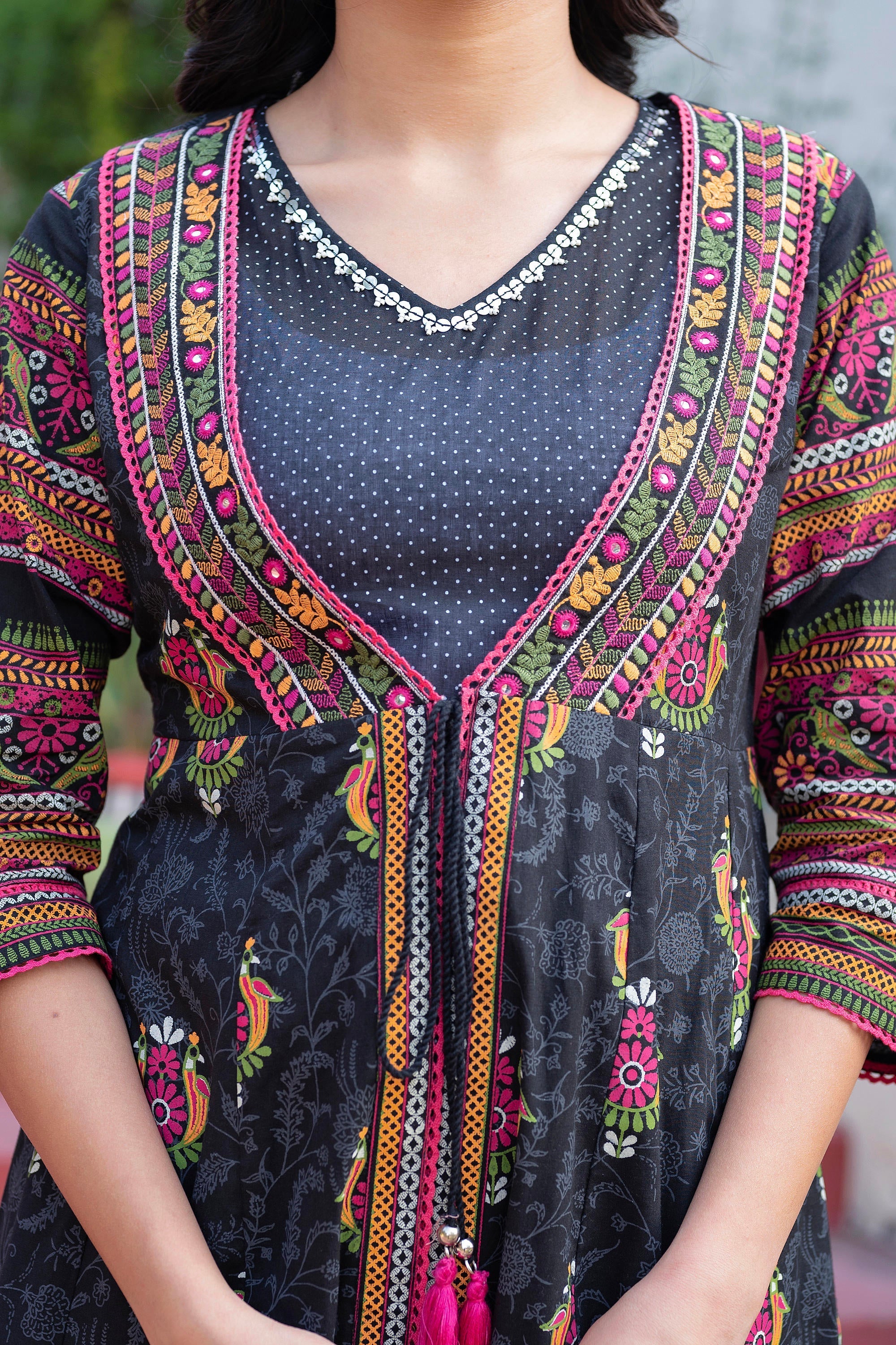 Juniper Women Printed Floral Fit & Flared Dress - Distacart