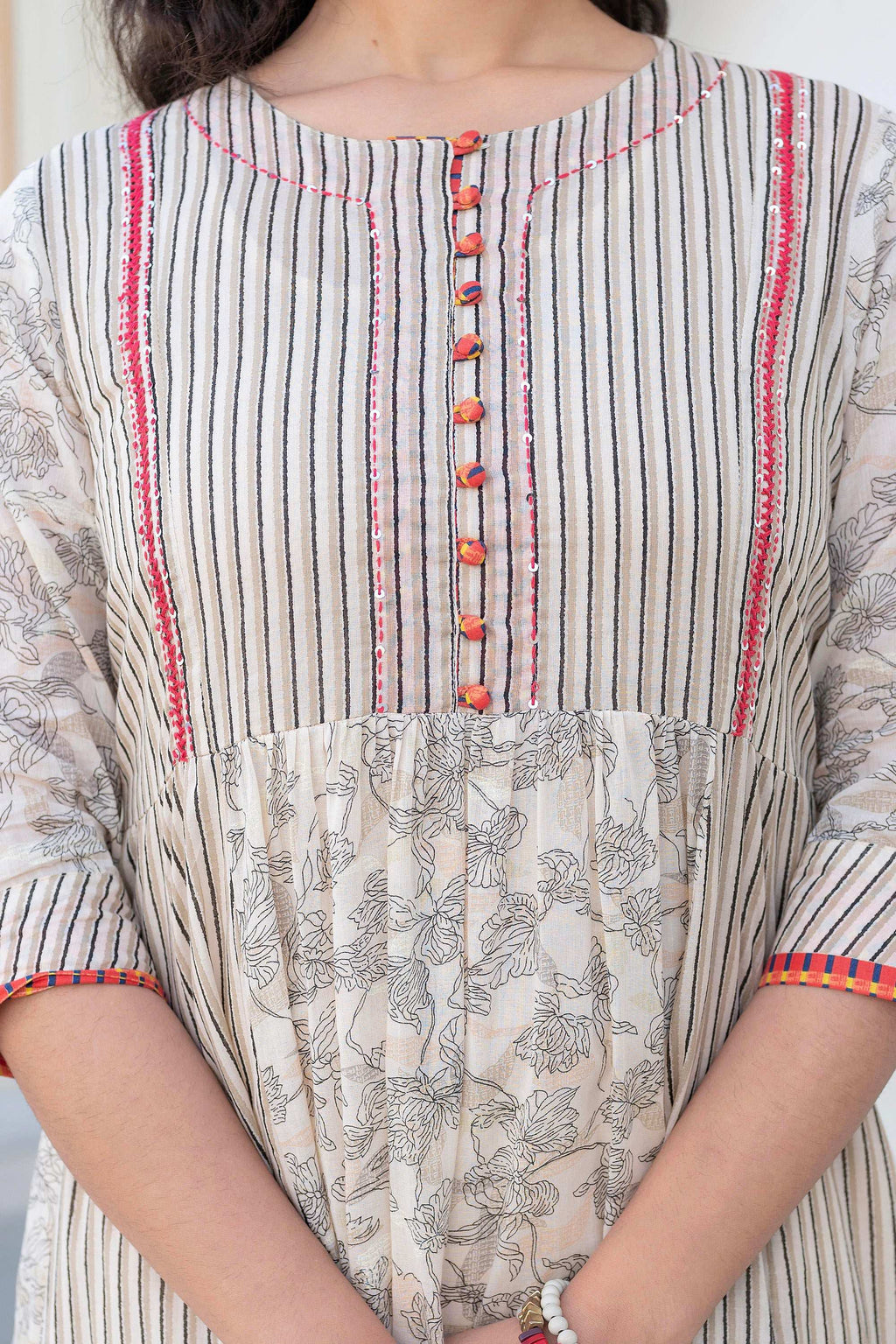 Juniper Women Printed Kurta and Palazzo Set