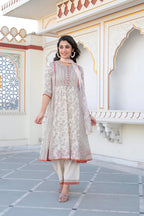 Juniper Women Printed Kurta and Palazzo Set