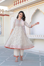 Juniper Women Printed Kurta and Palazzo Set