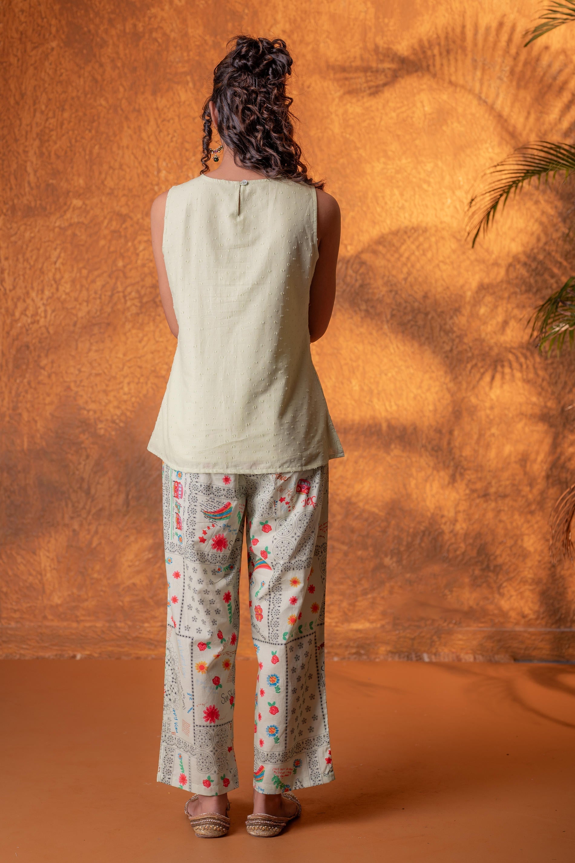 Juniper Matcha Garden Patch Co-Ord Set - Distacart