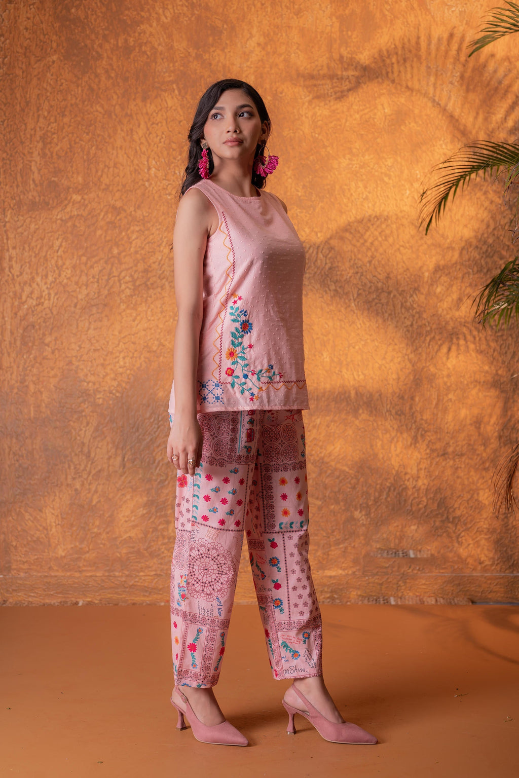 Juniper Blush Garden Patch Co-Ord Set - Distacart