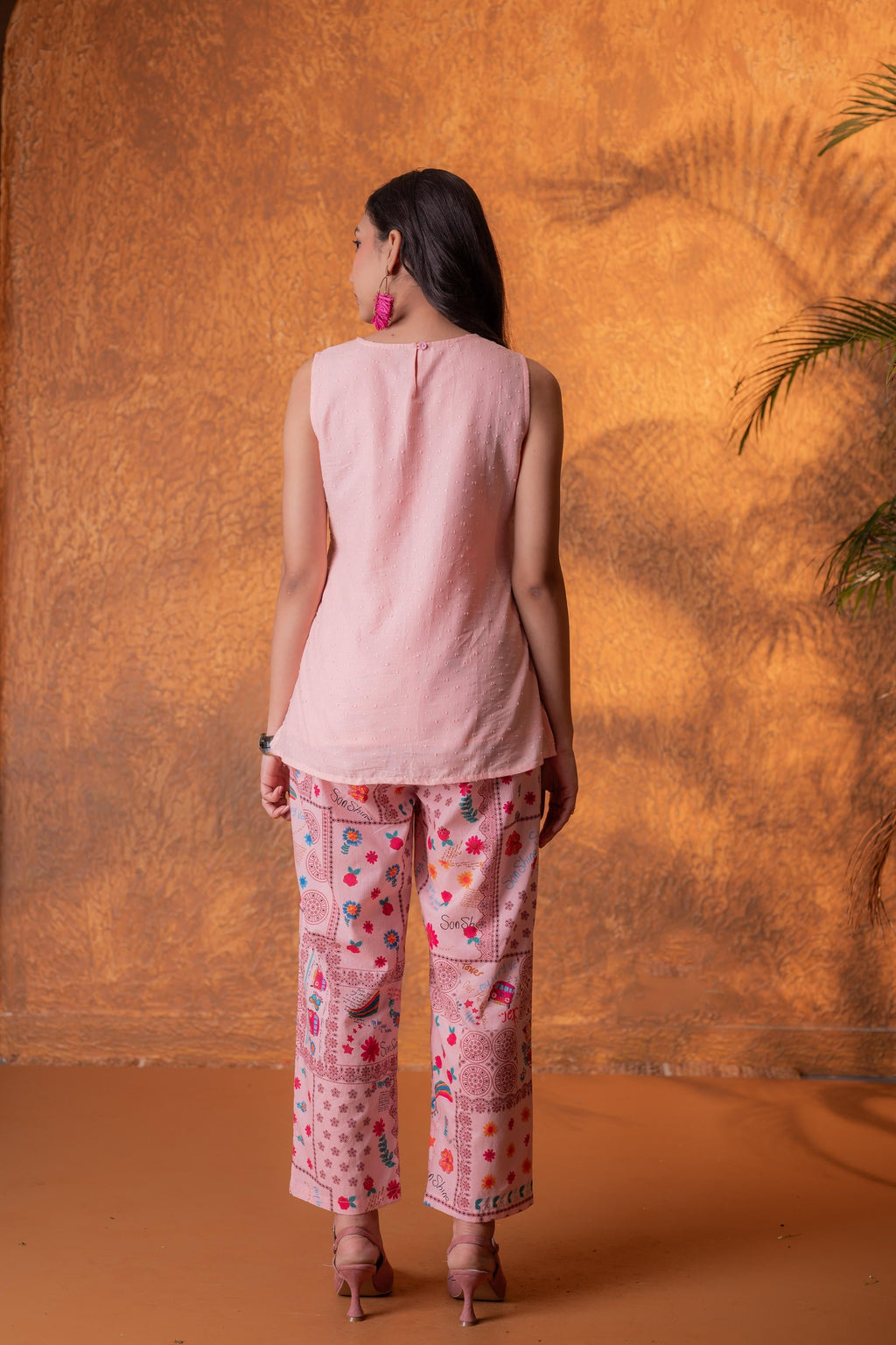 Juniper Blush Garden Patch Co-Ord Set - Distacart