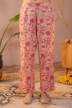 Juniper Noor-e-Gul Peach Printed Kurta Pant And Dupatta Set - Distacart