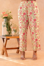 Juniper Noor-e-Gul SageGreen Printed Kurta Pant And Dupatta Set - Distacart