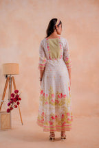 Juniper Gulnaar Garden Panelled Dress - Distacart