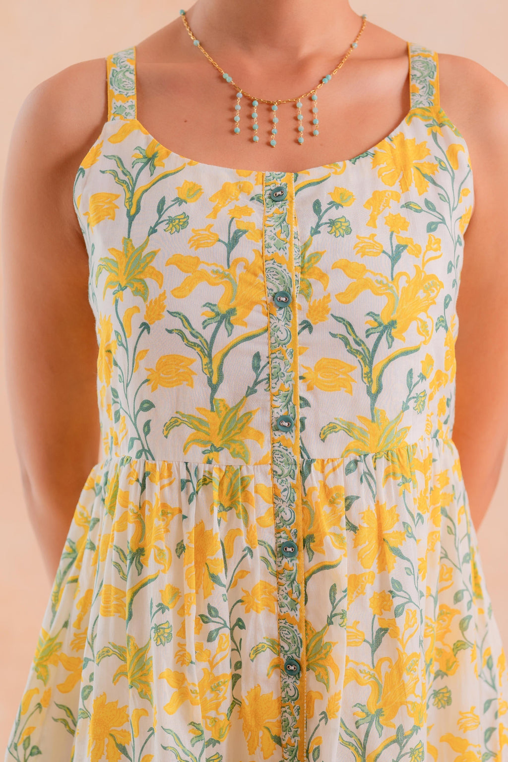 Juniper Sunlit Meadow Tiered Dress - Distacart