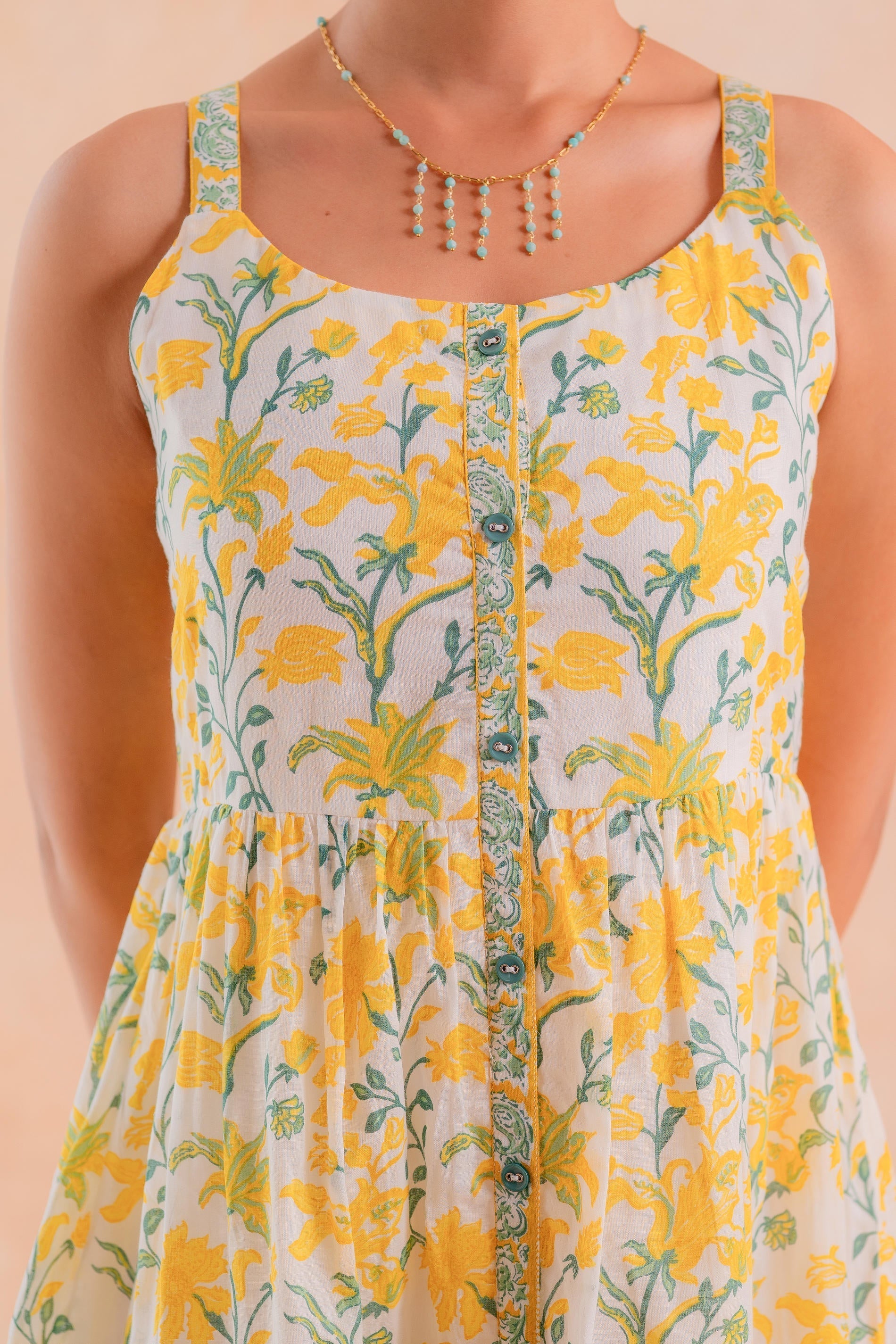 Juniper Sunlit Meadow Tiered Dress - Distacart