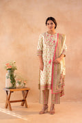 Juniper Gulnaar Garden Printed Kurta Pant And Dupatta Set - Distacart