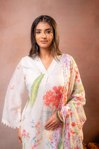 Juniper Gulnaar Garden Printed Kurta Set - Distacart