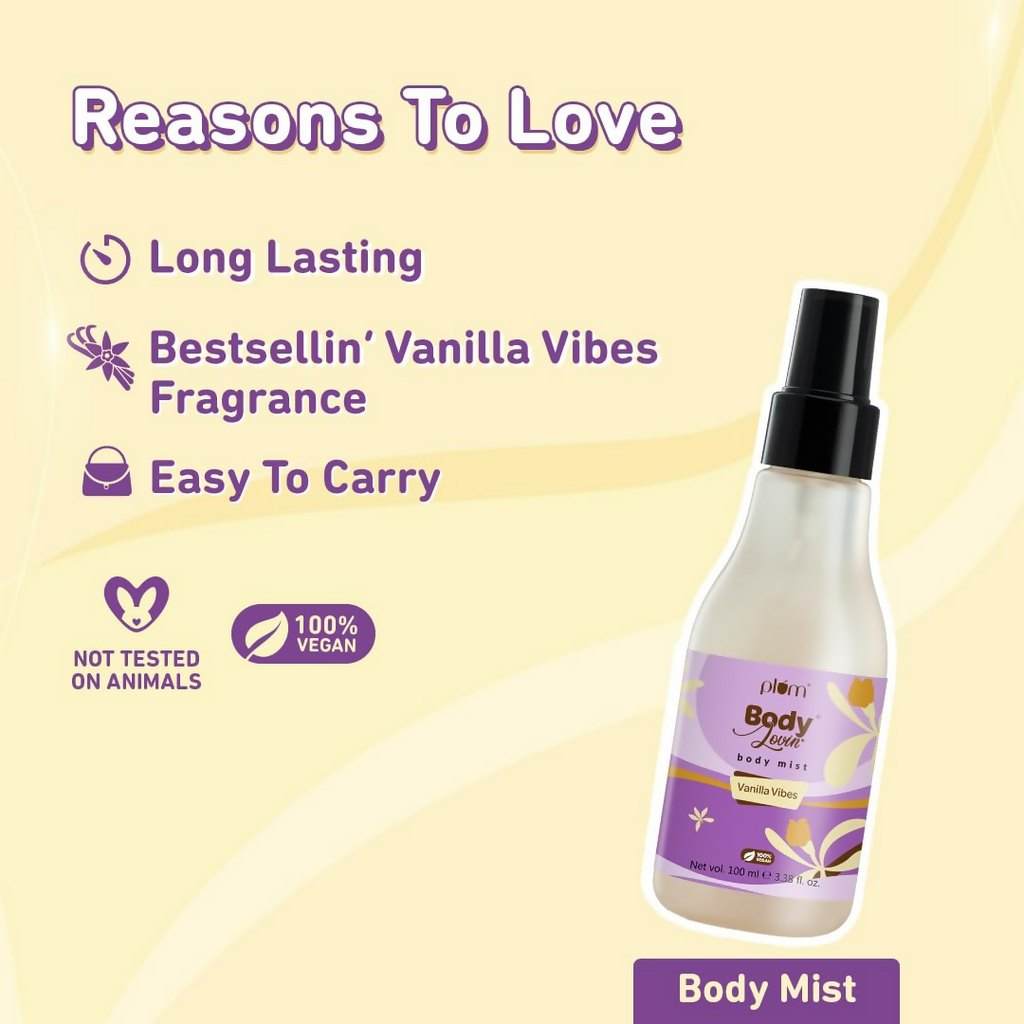 Plum BodyLovin' Vanilla Vibes Bath & Body Gift Set
