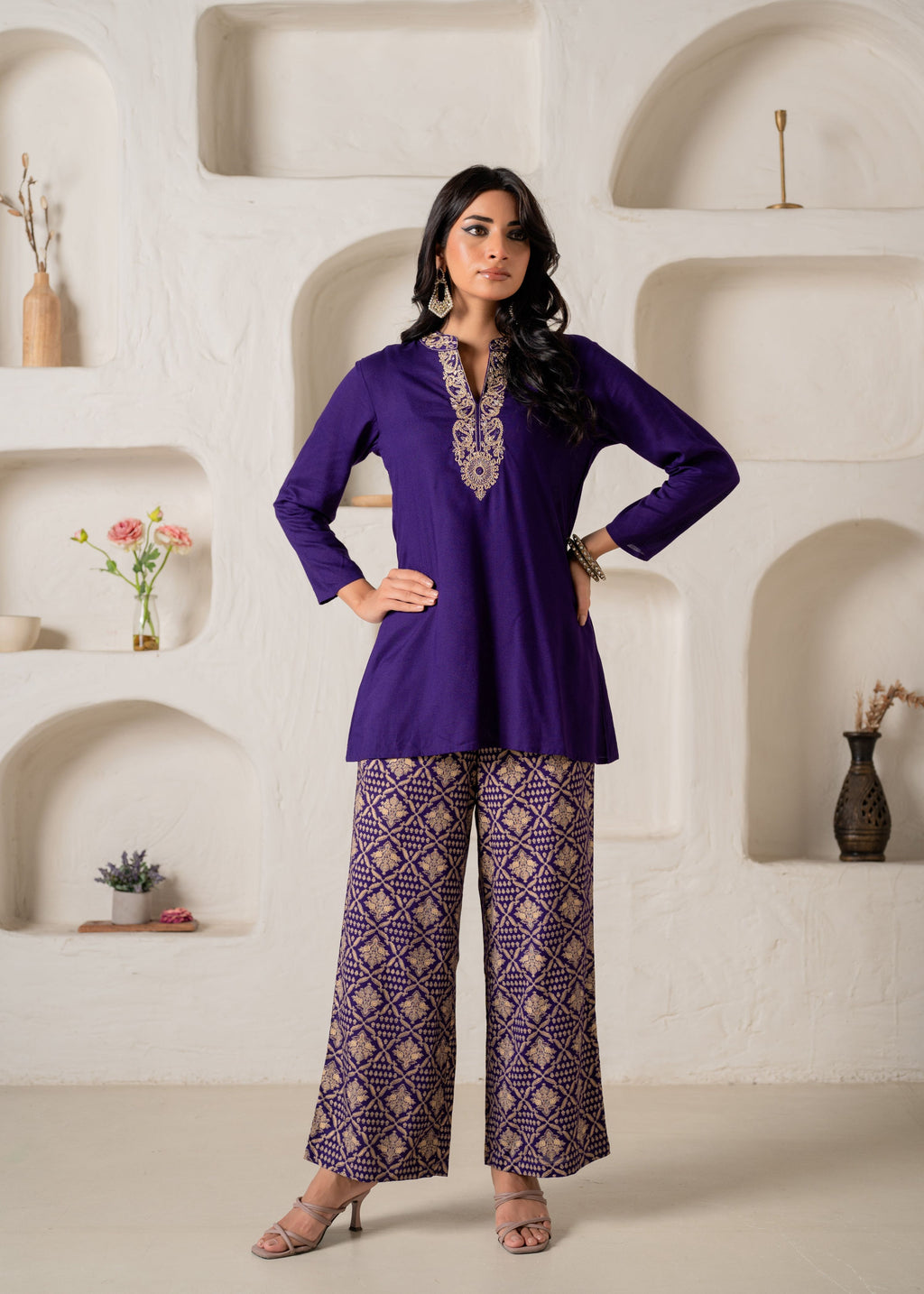 Juniper Indigo Royal Geometry Set - Distacart