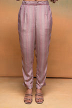 Juniper Pink Floral Embellished A-Line Kurta Pant And Dupatta Set With Beads & Sequence Work - Distacart