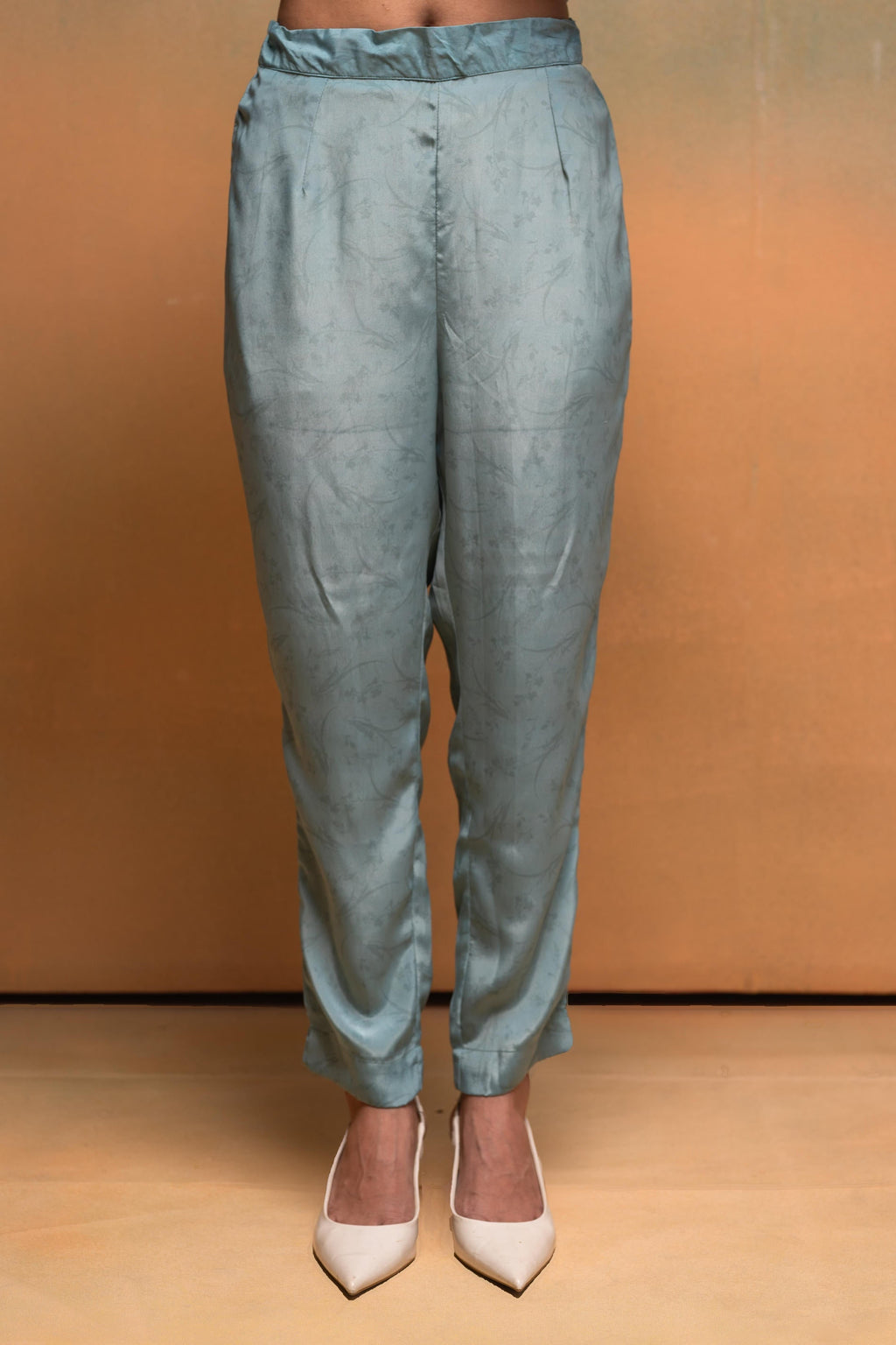 Juniper Mint Meadow Elegance Kurta Pant And Dupatta Set - Distacart