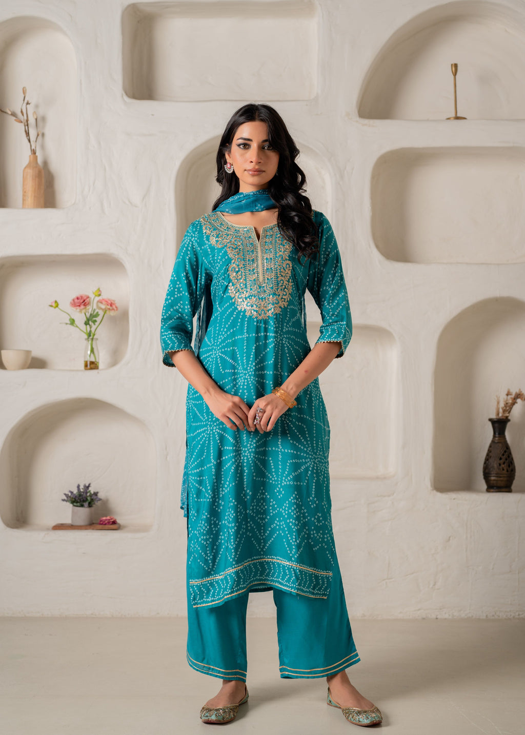 Juniper Turquoise Tie-Dream Ensemble - Distacart