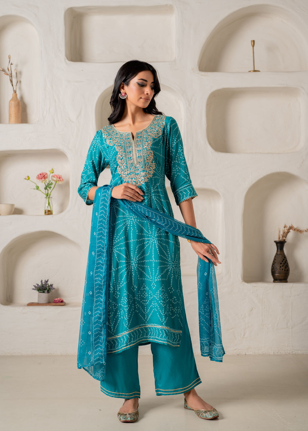 Juniper Turquoise Tie-Dream Ensemble - Distacart