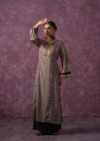 Juniper Noor Jaal Printed Long Kurta - Distacart