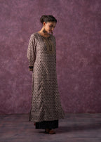 Juniper Noor Jaal Printed Long Kurta - Distacart