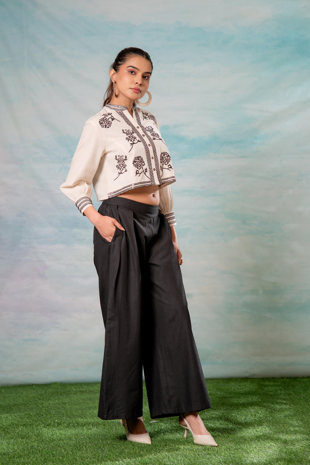 Juniper White Noir Flora Modern Set - Distacart