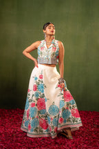 Juniper Contemporary Printed Top Skirt Set