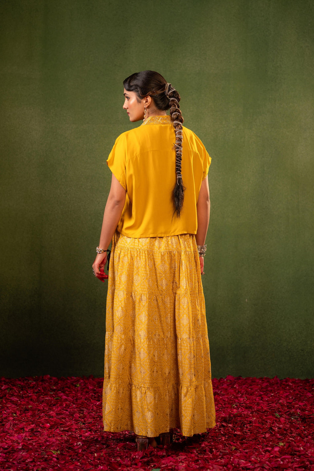 Juniper Virasat Printed Skirt Set - Distacart