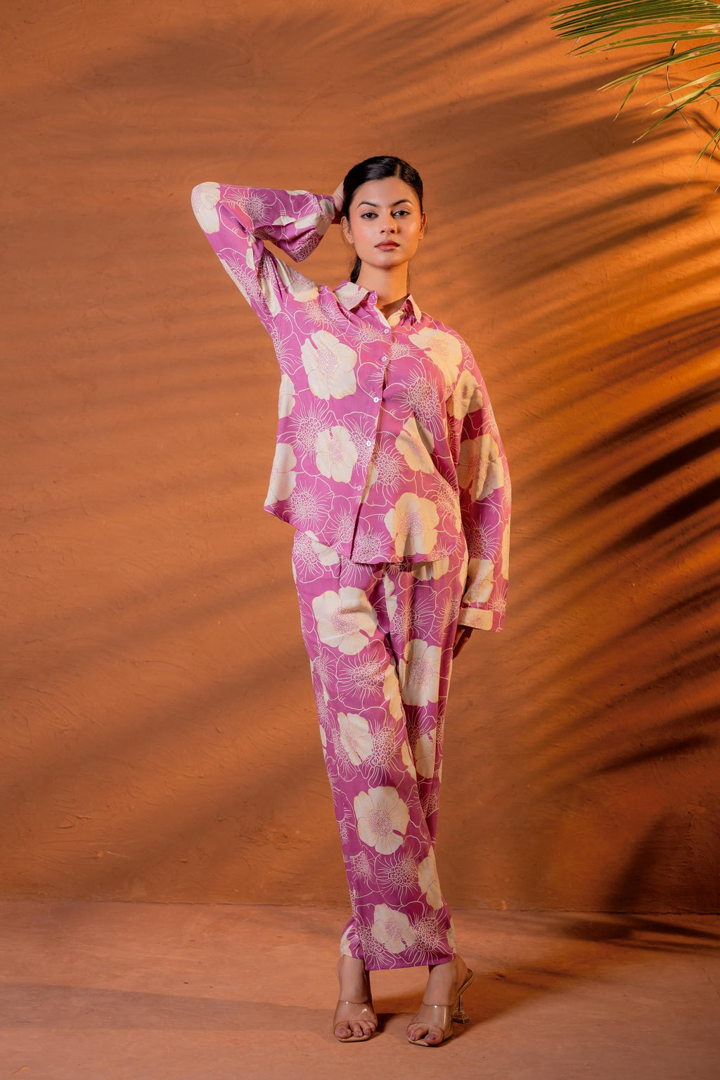 Juniper Women Relaxed Fit Floral Printed Co-Ord Set - Distacart