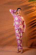 Juniper Women Relaxed Fit Floral Printed Co-Ord Set - Distacart