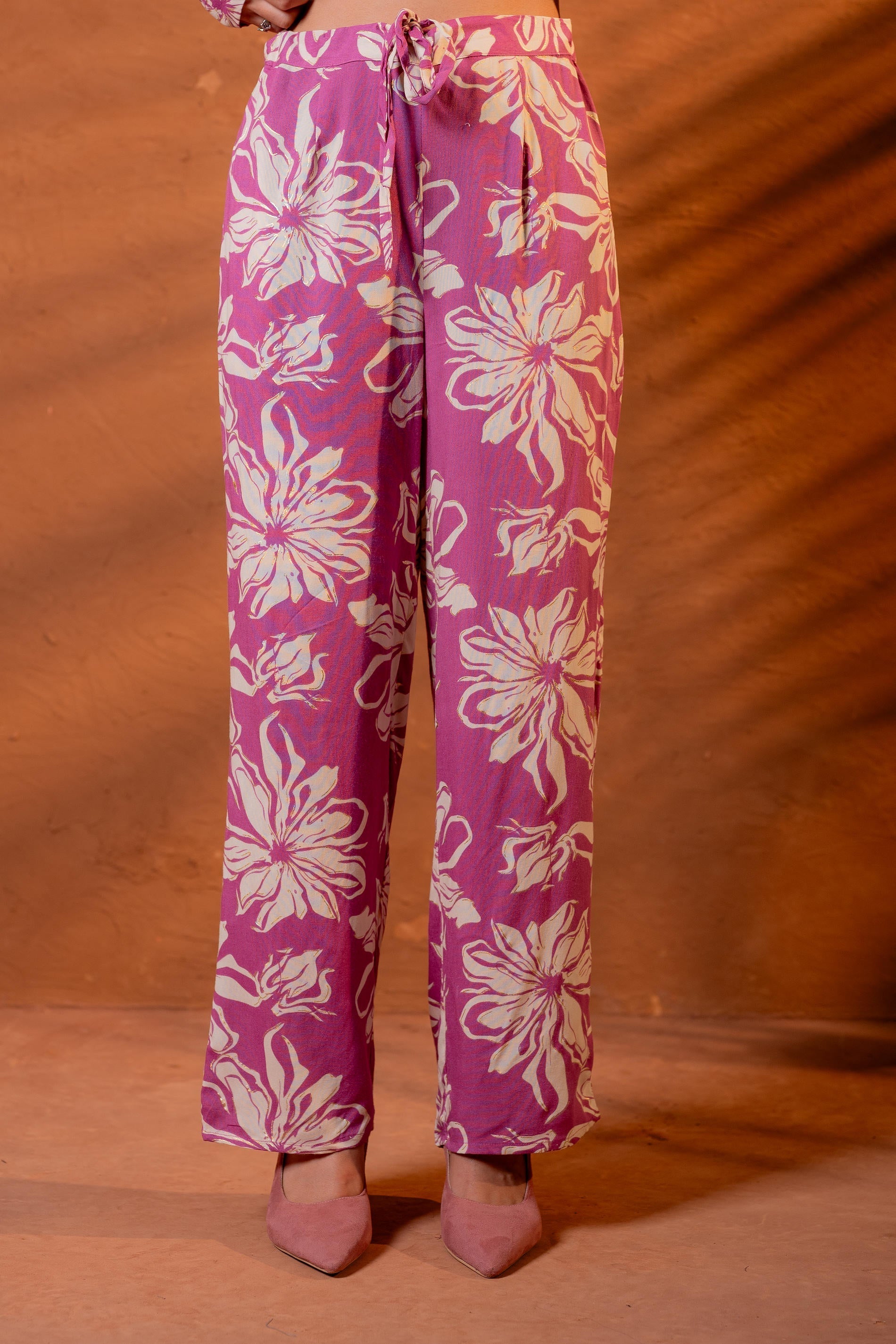 Juniper Women Relaxed Fit Floral Printed Co-Ord Set - Distacart