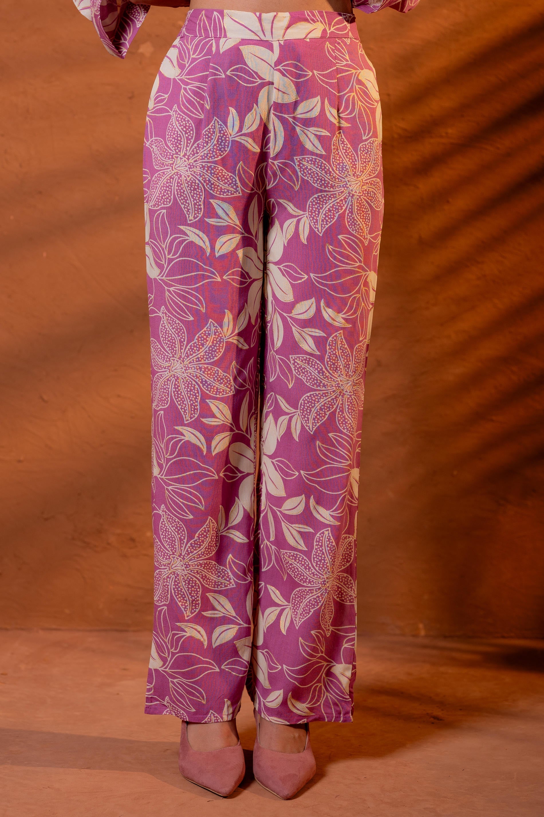 Juniper Women Relaxed Fit Floral Printed Co-Ord Set - Distacart
