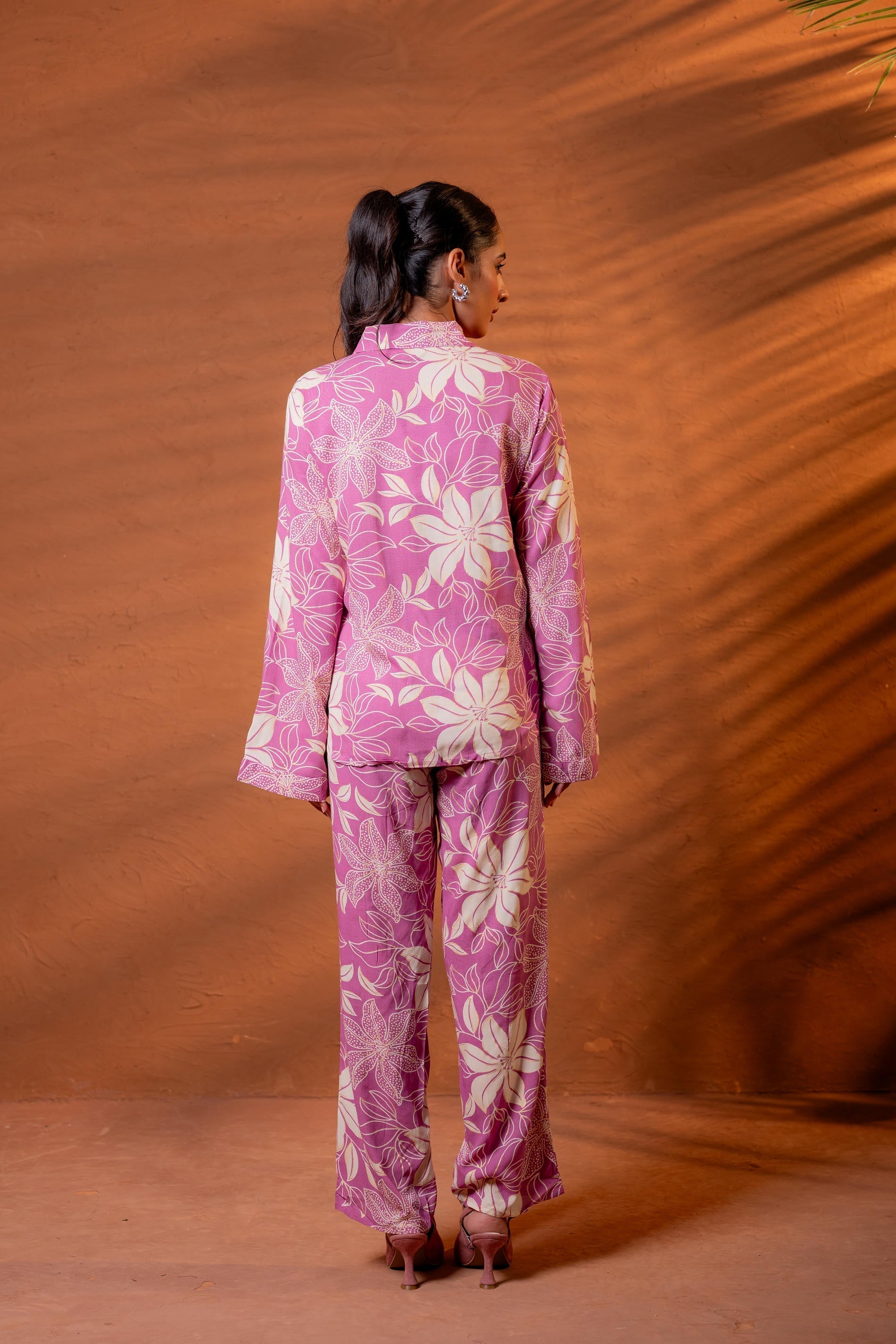 Juniper Women Relaxed Fit Floral Printed Co-Ord Set - Distacart