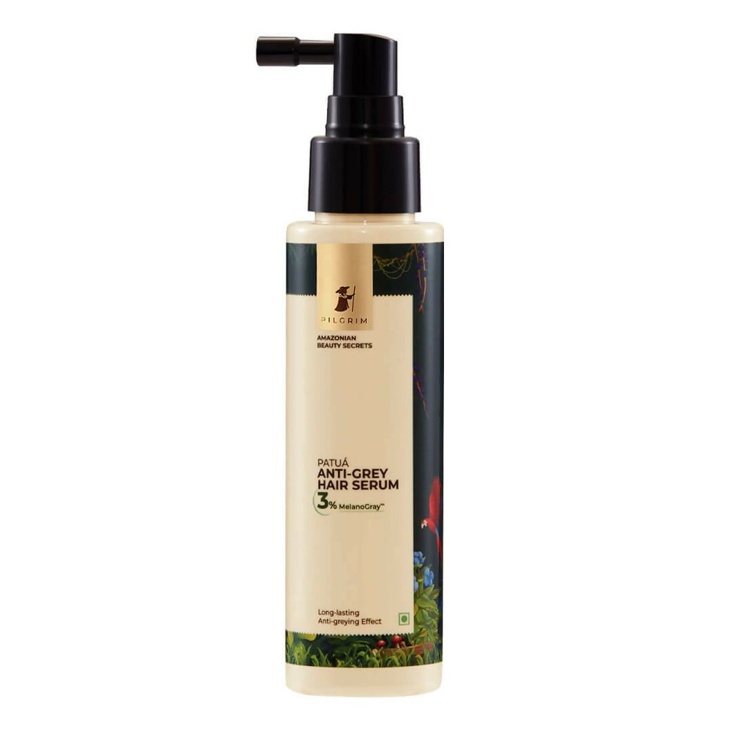 Pilgrim Patuá 3% MelanoGray Anti-grey Hair Serum To Reduce Grey Hair - Distacart