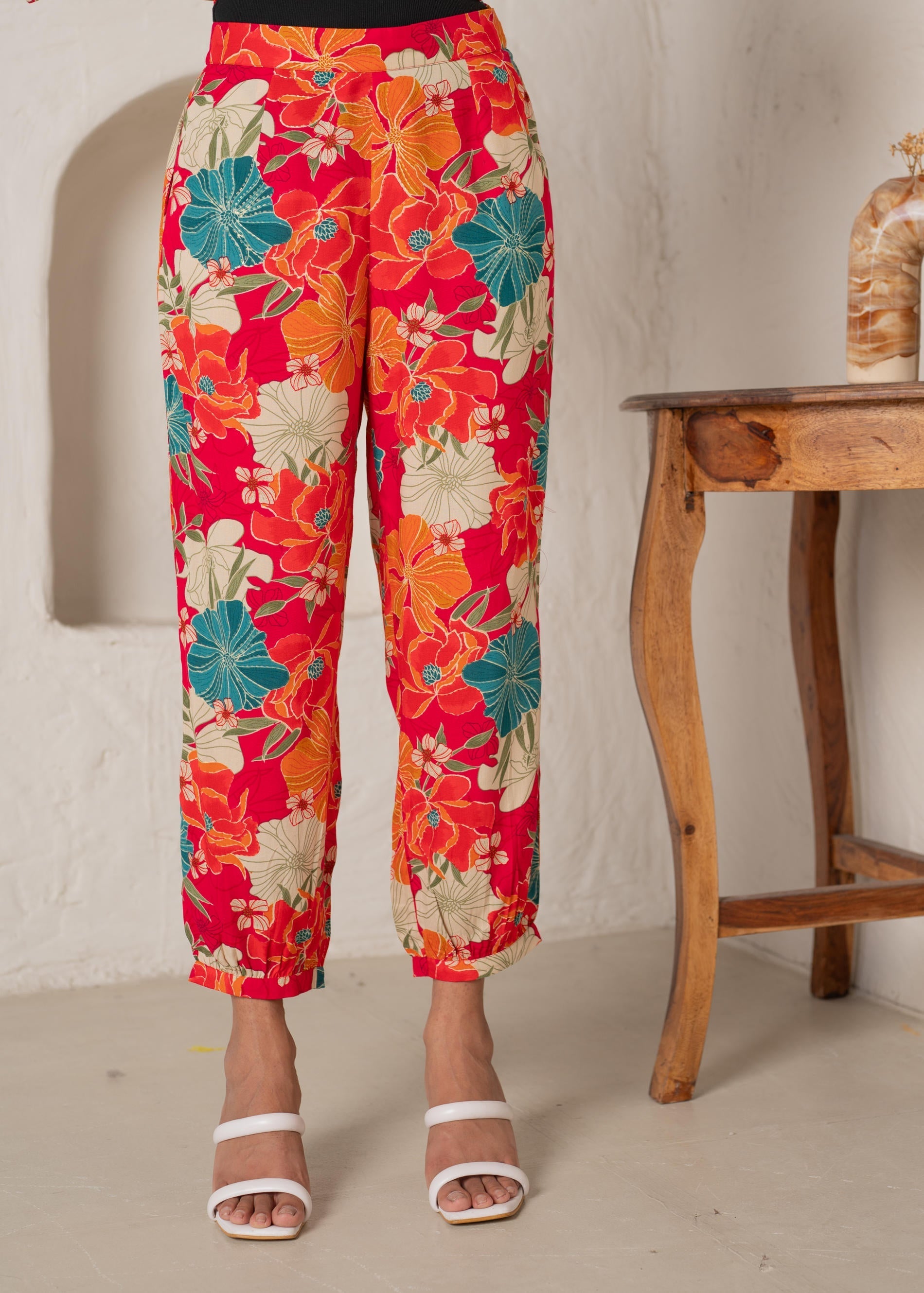Juniper Floral Printed Straight Kurta Set - Distacart