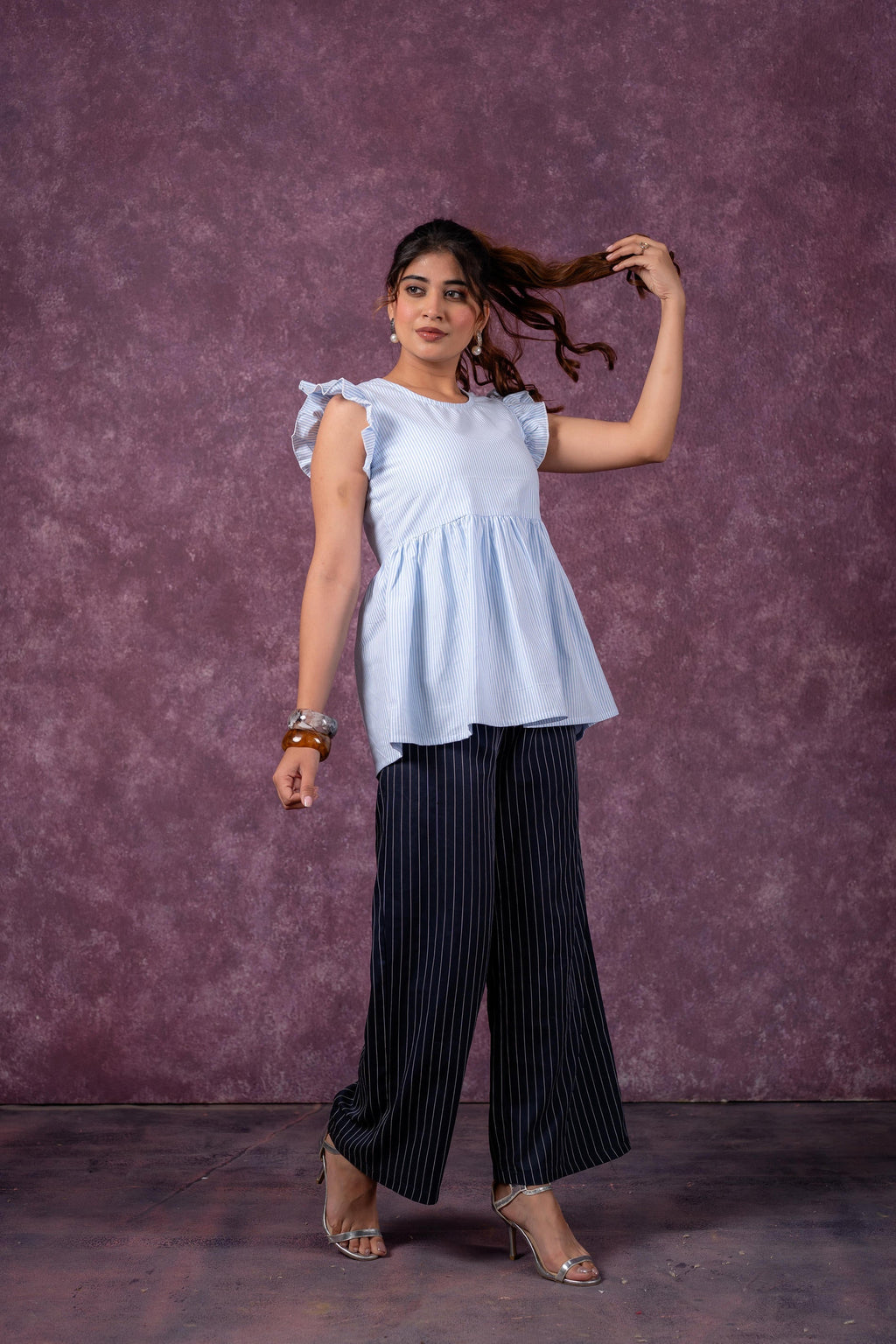 Juniper Urban Stripe Breeze Top - Distacart