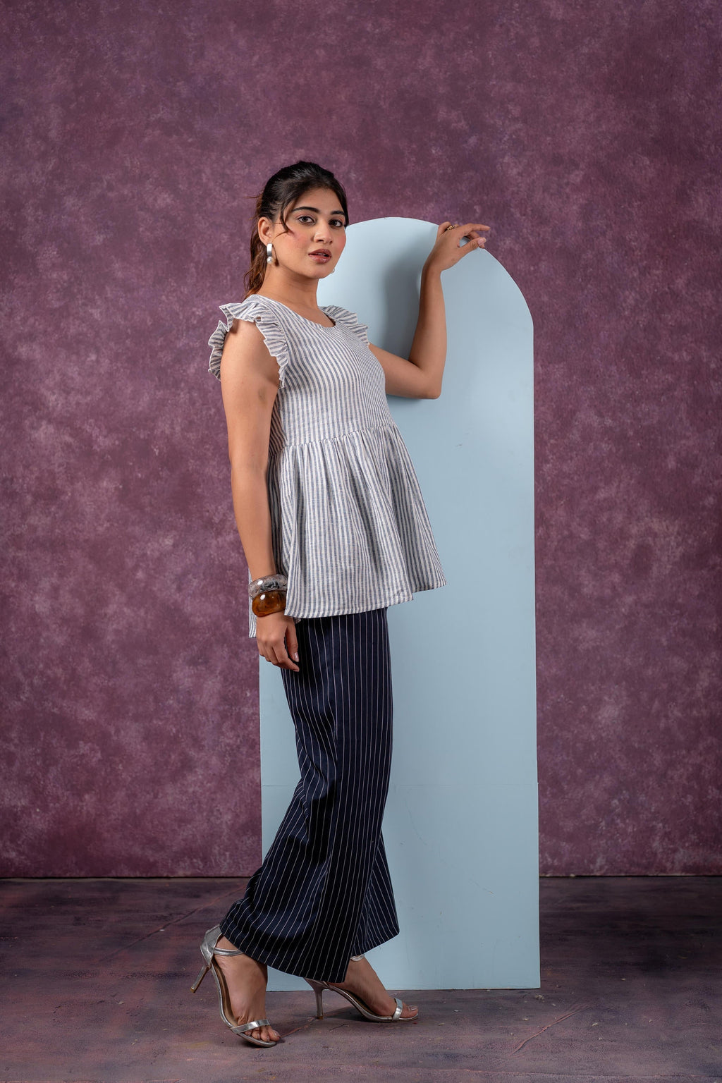 Juniper Urban Stripe Breeze Top - Distacart