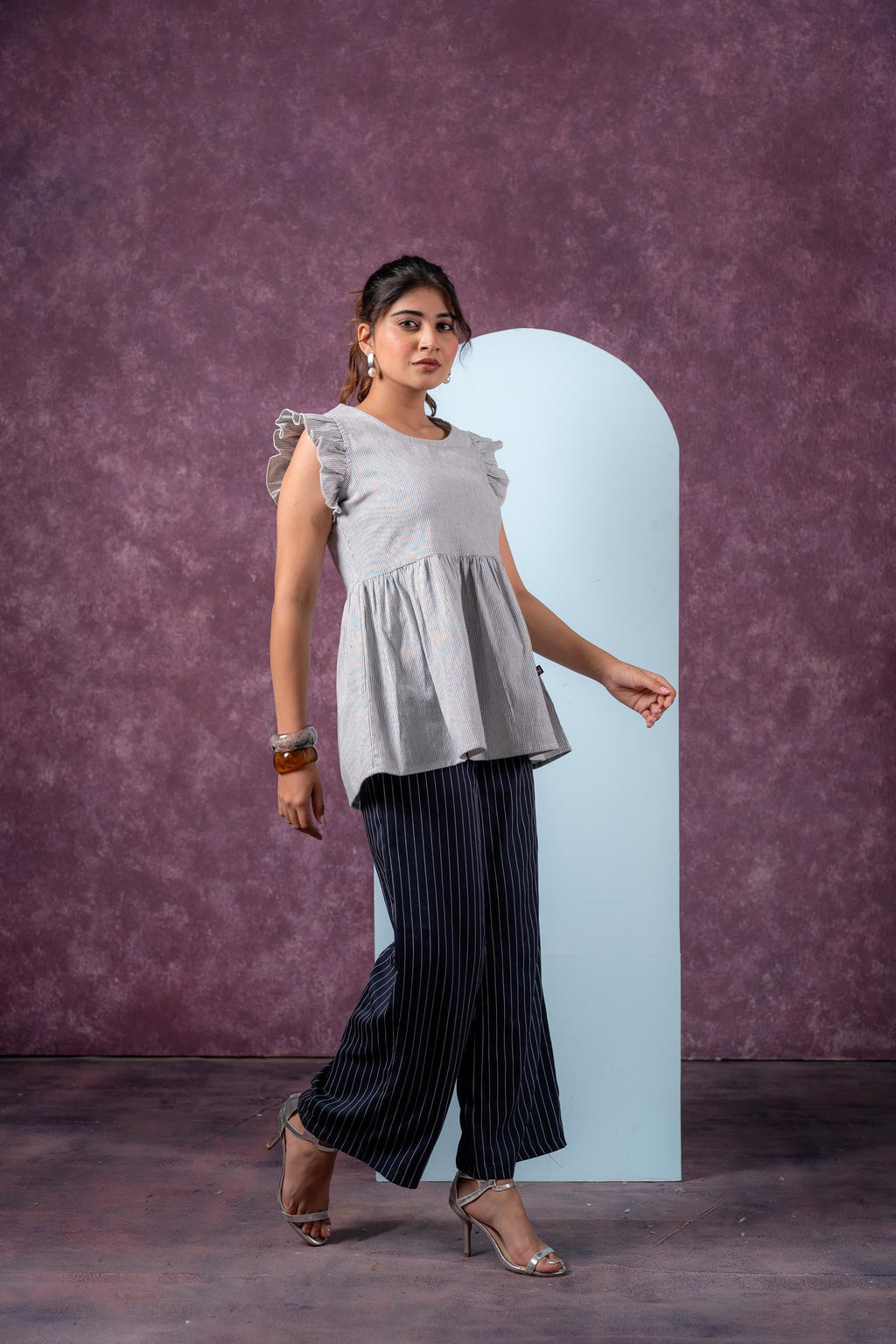 Juniper Urban Stripe Breeze Top - Distacart