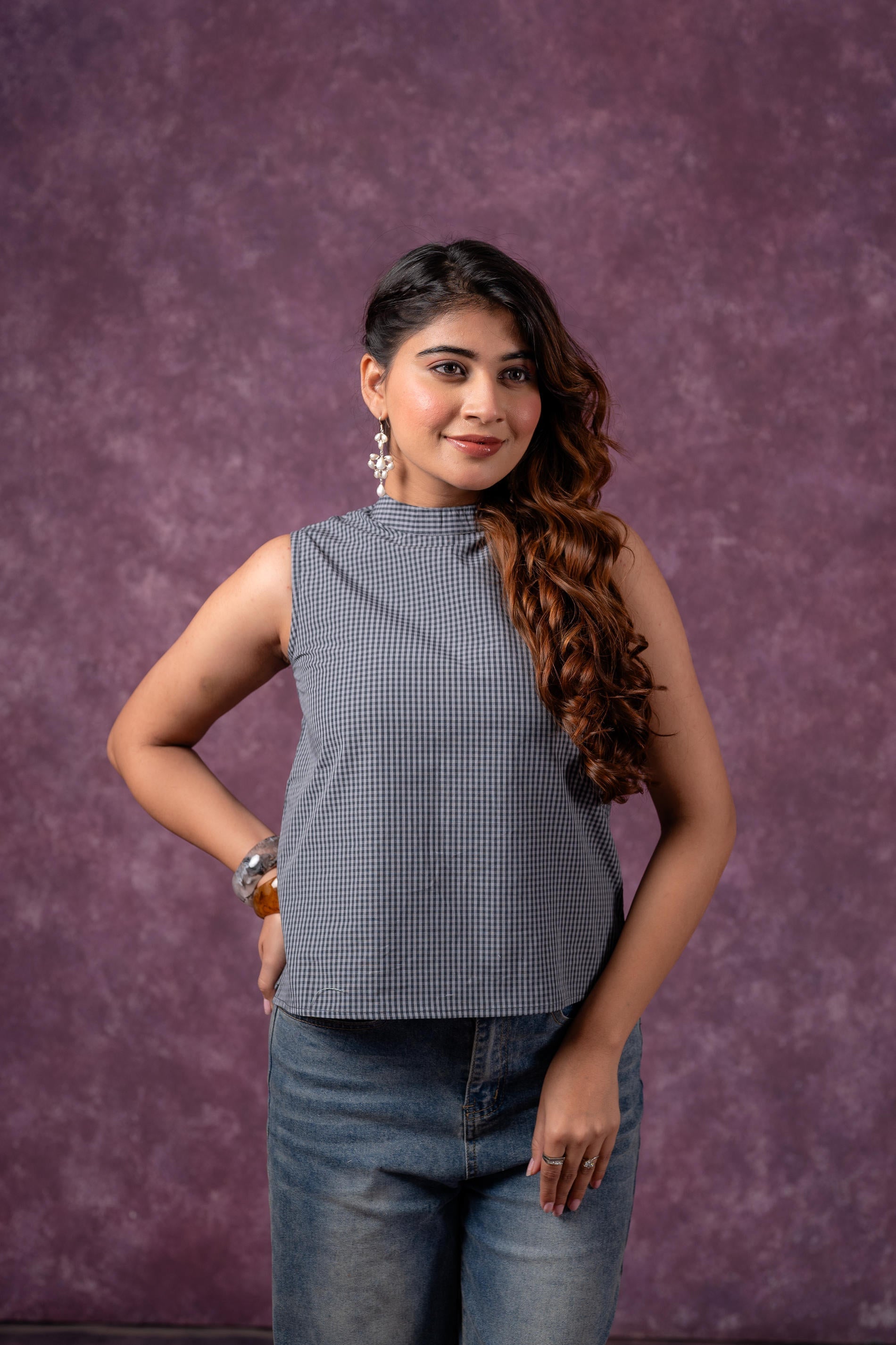 Juniper Urban Stripe Breeze Top - Distacart