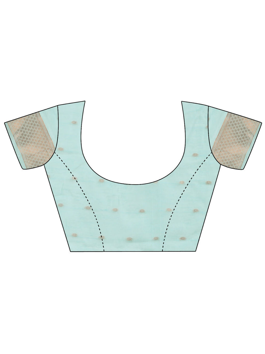 Shree Shyam Fashion Neerja Sky Blue Linen Cotton Saree