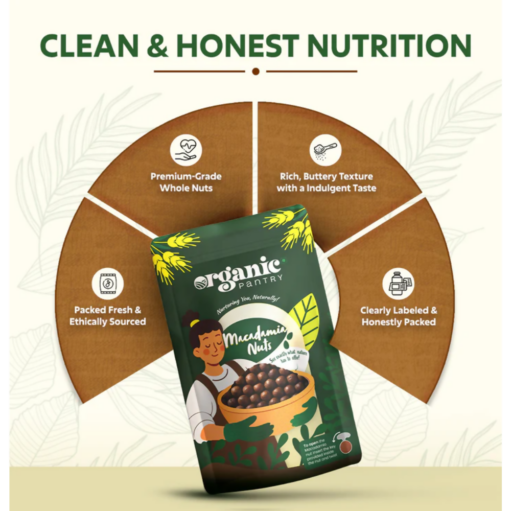 Organic Pantry Macadamia Nuts - Distacart