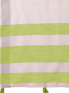 Shree Shyam Fashion The White Loom White Linen Cotton Saree