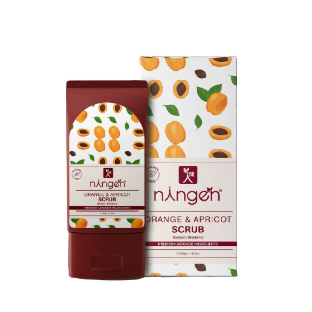 Ningen Orange and Apricot Face Scrub